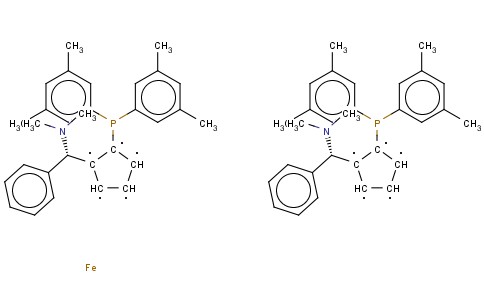 (R,R)-(+)-2,2'-BIS[(S)-(N,N-DIMETHYLAMINO)(PHENYL)METHYL]-1,1'-BIS(DI(3,5-DIMETHYLPHENYL)PHOSPHINO)F